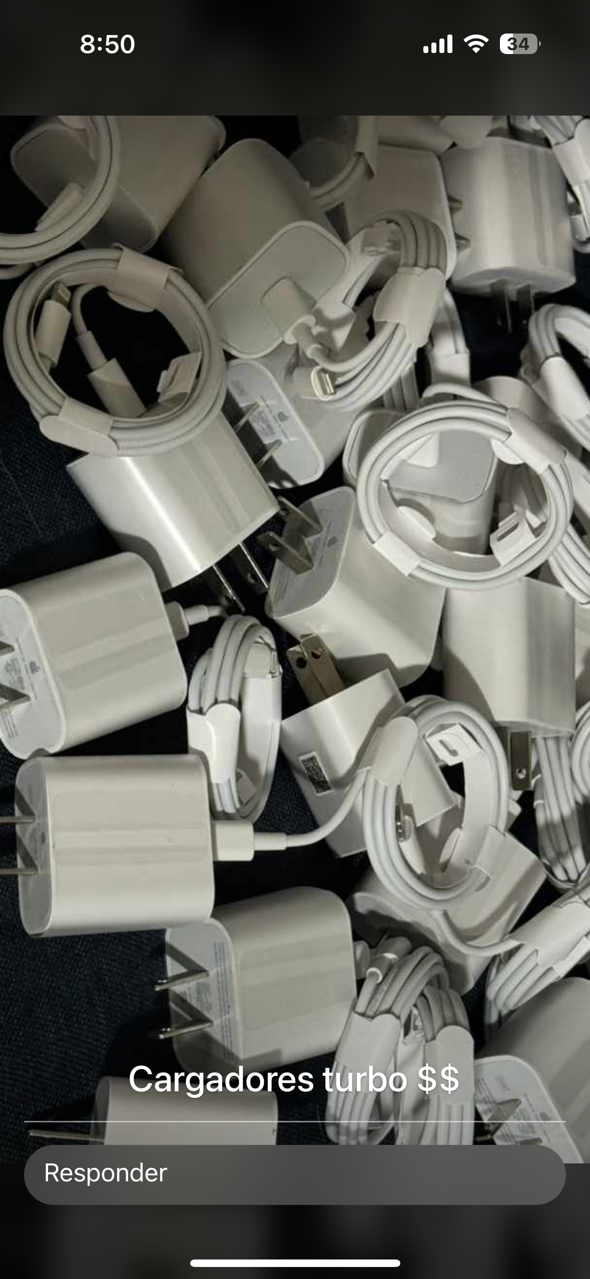 Cargador iPhone 15 (oem)